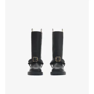 Botas bajas de montar de piel suave 