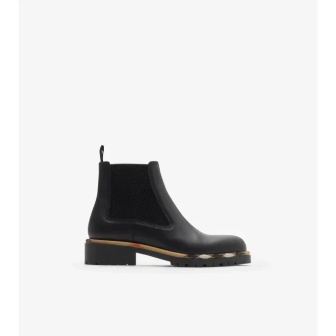 Botas Chelsea de piel Gravel 