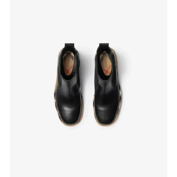 Botas Chelsea de piel Gravel 
