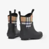 Botas de lluvia de neopreno y goma con estampado Vintage Check