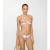 Braguitas de bikini con estampado de cuadros