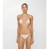 Braguitas de bikini con ribete de cuadros