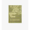 Bufanda ancha de lana y seda con estampado EKD Check