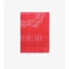 Bufanda ancha de lana y seda con estampado EKD Check