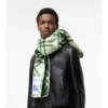 Bufanda de lana con estampado de cuadros