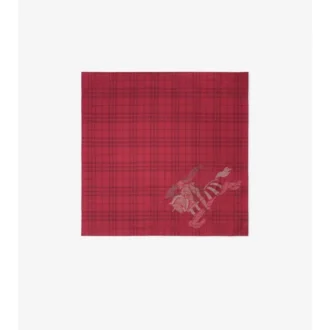 Bufanda de seda Crystal EKD Check
