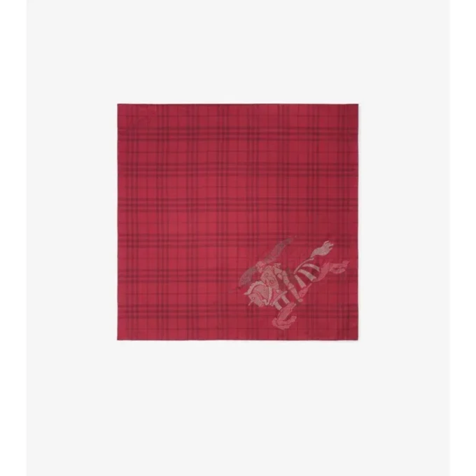 Bufanda de seda Crystal EKD Check