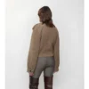 Bufanda desmontable Chaqueta de mezcla de lana