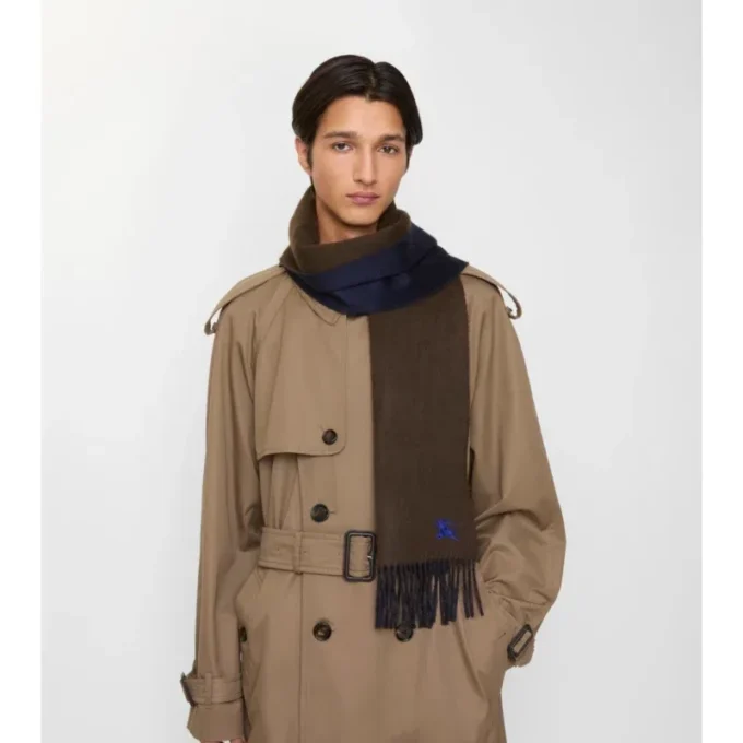 Bufanda reversible de cachemira