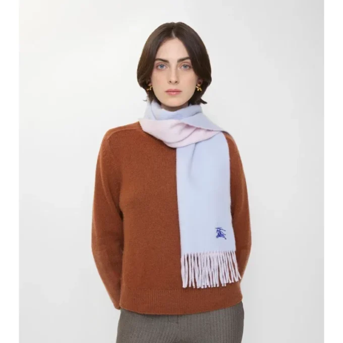 Bufanda reversible de cachemira