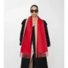 Bufanda reversible de cachemira