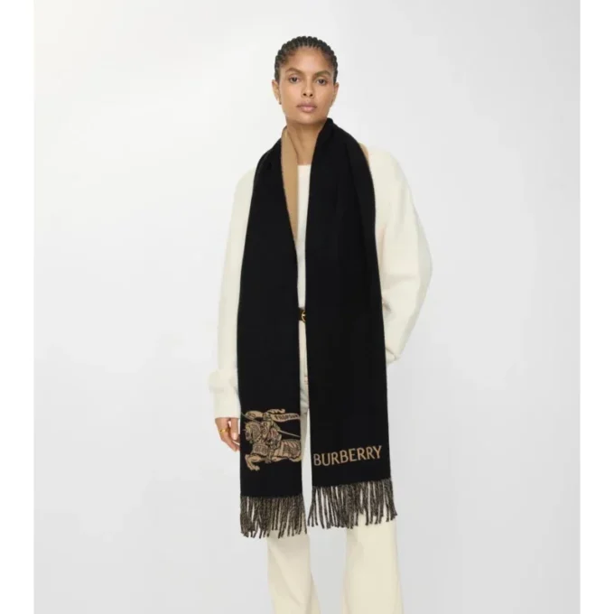 Bufanda reversible de cachemira EKD