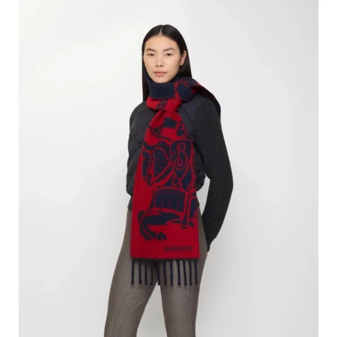 Bufanda reversible de lana EKD