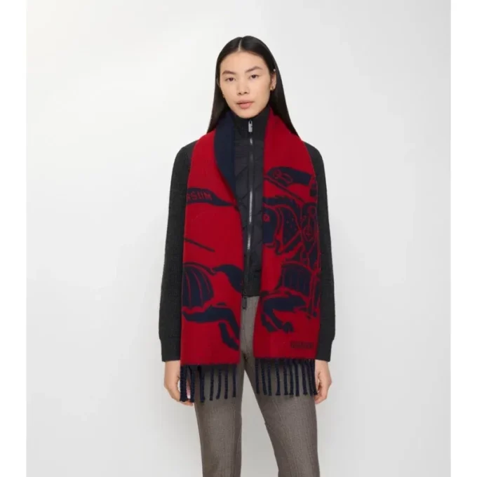Bufanda reversible de lana EKD