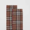 Calcetines de mezcla de algodón y cachemira con diseño Vintage Check en punto intarsia