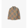 Camisa de algodón a cuadros