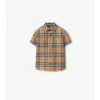 Camisa de algodón a cuadros