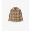 Camisa de algodón a cuadros