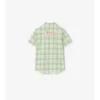 Camisa de algodón a cuadros
