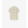 Camisa de algodón a cuadros