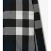 Camisa de algodón a cuadros de corte entallado