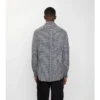Camisa de algodón a cuadros de corte holgado