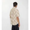 Camisa de algodón a cuadros de corte holgado