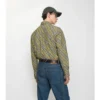 Camisa de algodón a cuadros de corte holgado