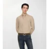 Camisa de algodón de corte entallado