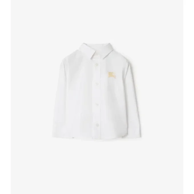 Camisa de algodón elástico