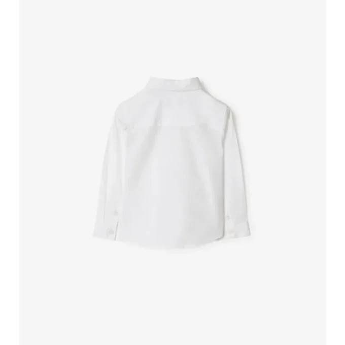 Camisa de algodón elástico