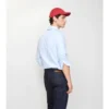 Camisa de algodón Oxford de corte entallado