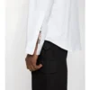 Camisa de algodón Oxford de corte entallado