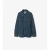 Camisa de Denim entallada y acampanada