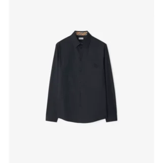Camisa de popelín de algodón