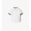 Camisa de popelín de algodón