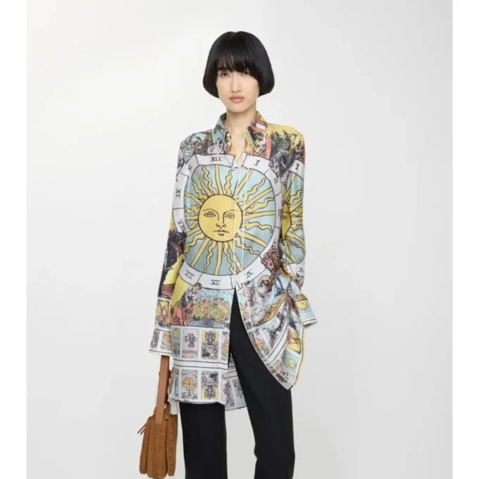 Camisa de seda Tarot