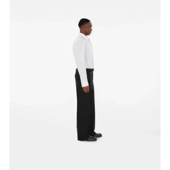 Camisa formal de algodón