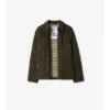 Camisa oversize acolchada de Gabardine