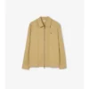 Camisa oversize de algodón a cuadros con cremallera