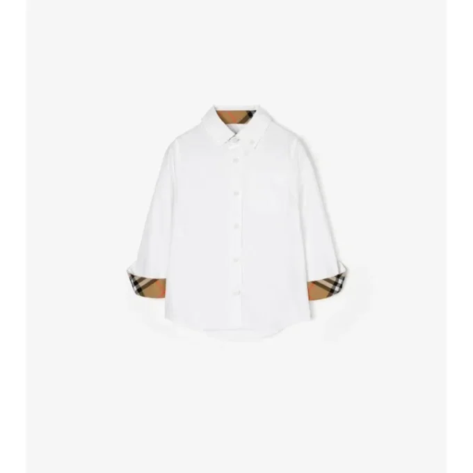 Camisa Oxford de algodón