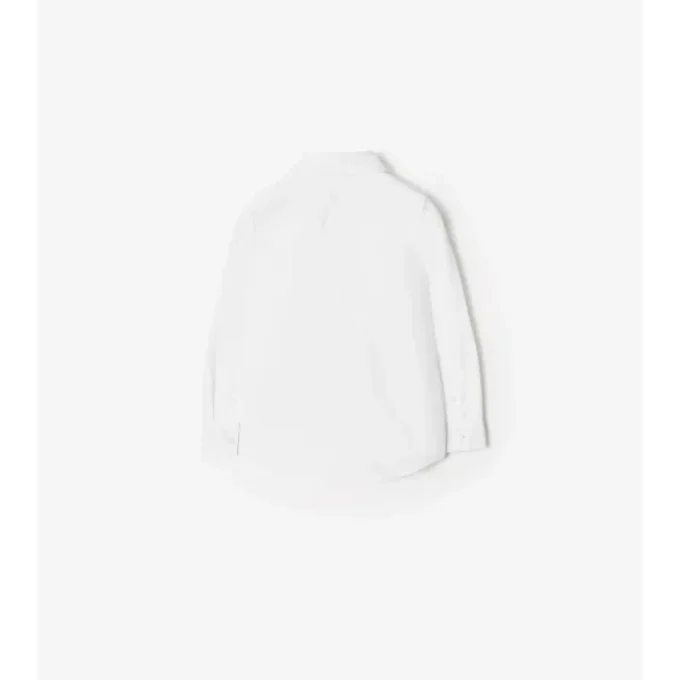 Camisa Oxford de algodón