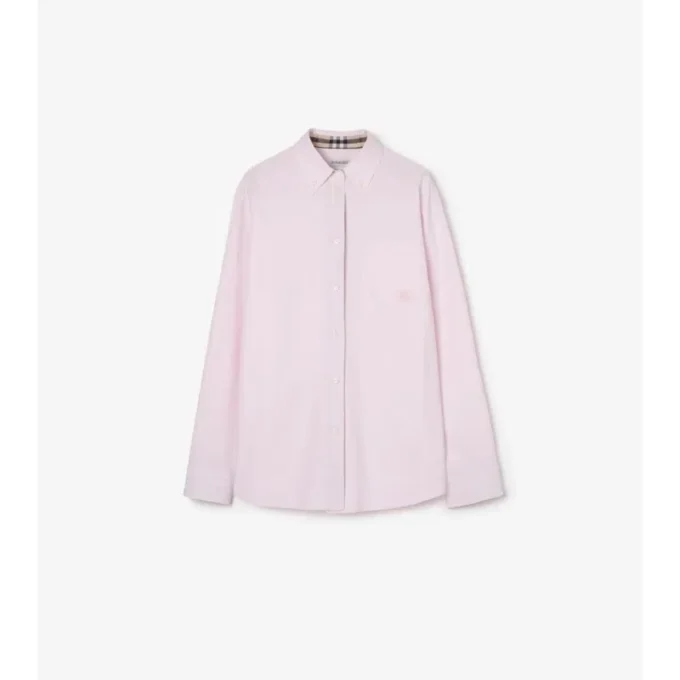 Camisa Oxford de algodón de corte holgado