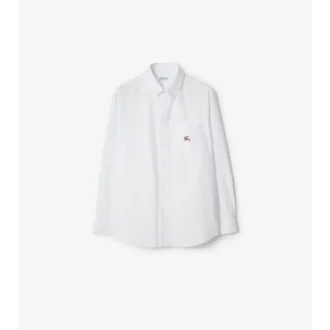Camisa Oxford de algodón EKD de corte holgado