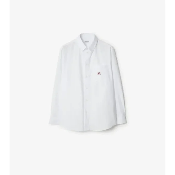 Camisa Oxford de algodón EKD de corte holgado