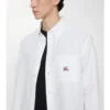 Camisa Oxford de algodón EKD de corte holgado