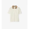 Camisas de algodón con cuello a cuadros