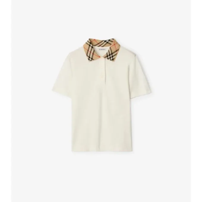 Camisas de algodón con cuello a cuadros