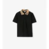 Camisas de algodón con cuello a cuadros