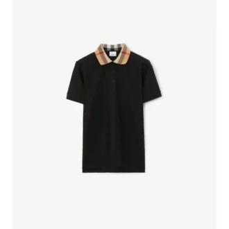 Camisas de algodón con cuello a cuadros